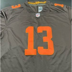 NFL #13 Odell Beckham Jr. Cleveland Browns Football Jersey Men XL